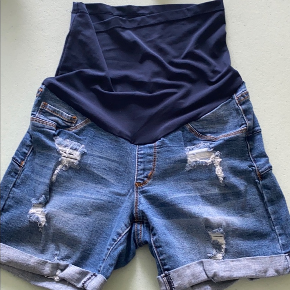 Maternity Jean Short